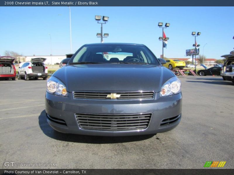 Slate Metallic / Ebony Black 2008 Chevrolet Impala LT