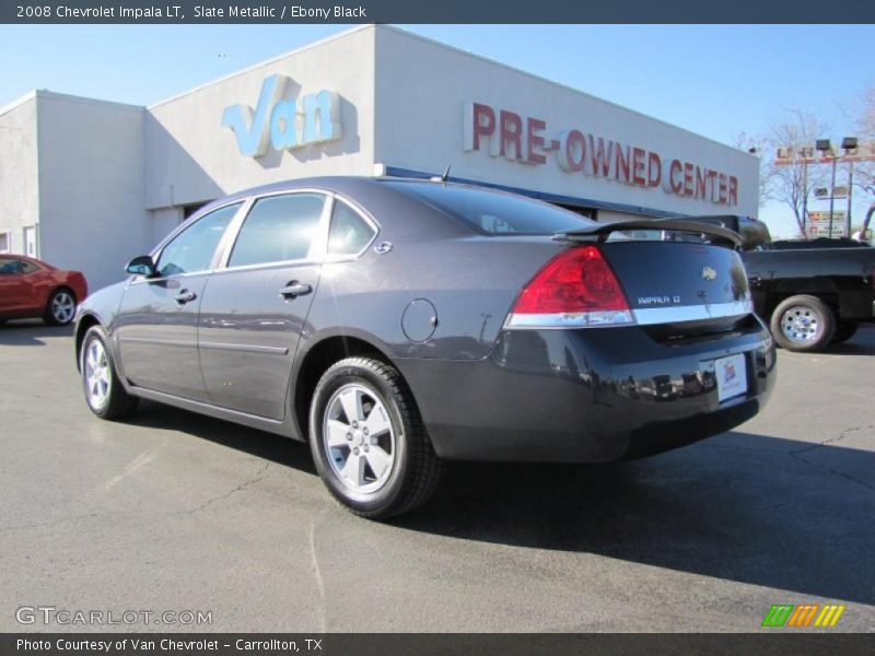 Slate Metallic / Ebony Black 2008 Chevrolet Impala LT