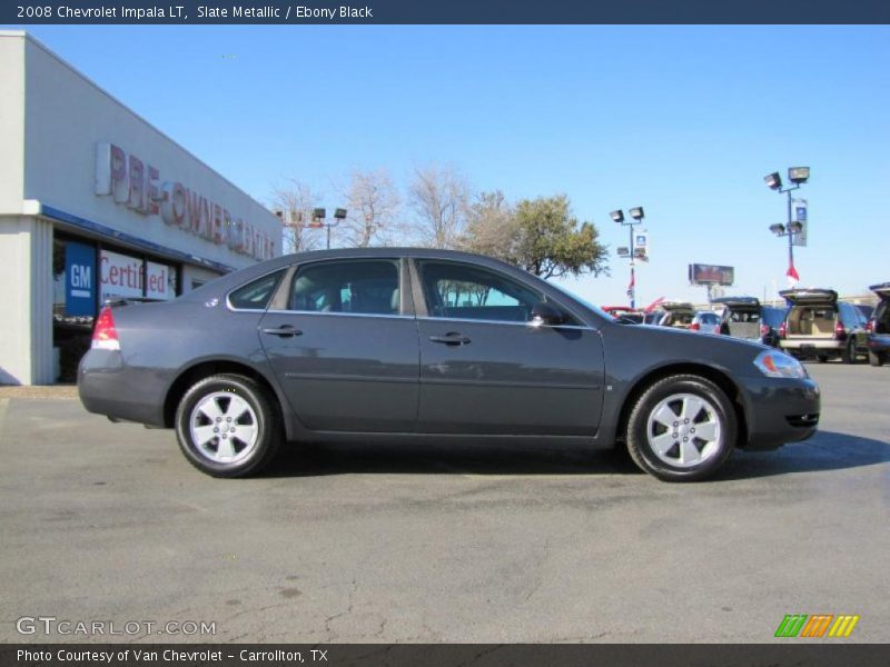 Slate Metallic / Ebony Black 2008 Chevrolet Impala LT