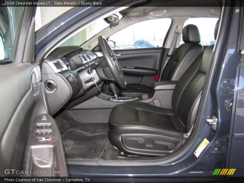Slate Metallic / Ebony Black 2008 Chevrolet Impala LT
