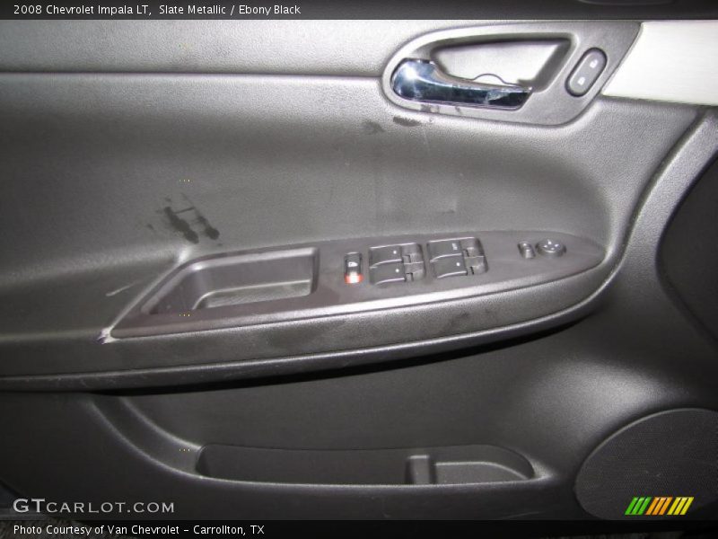 Slate Metallic / Ebony Black 2008 Chevrolet Impala LT