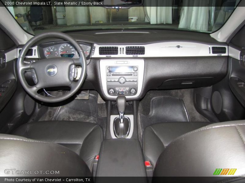 Slate Metallic / Ebony Black 2008 Chevrolet Impala LT