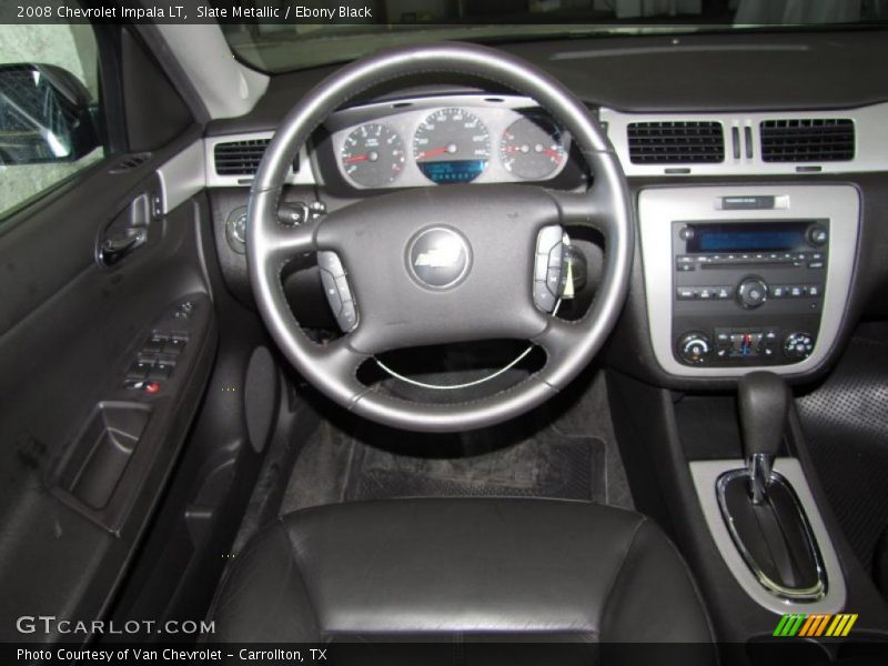 Slate Metallic / Ebony Black 2008 Chevrolet Impala LT
