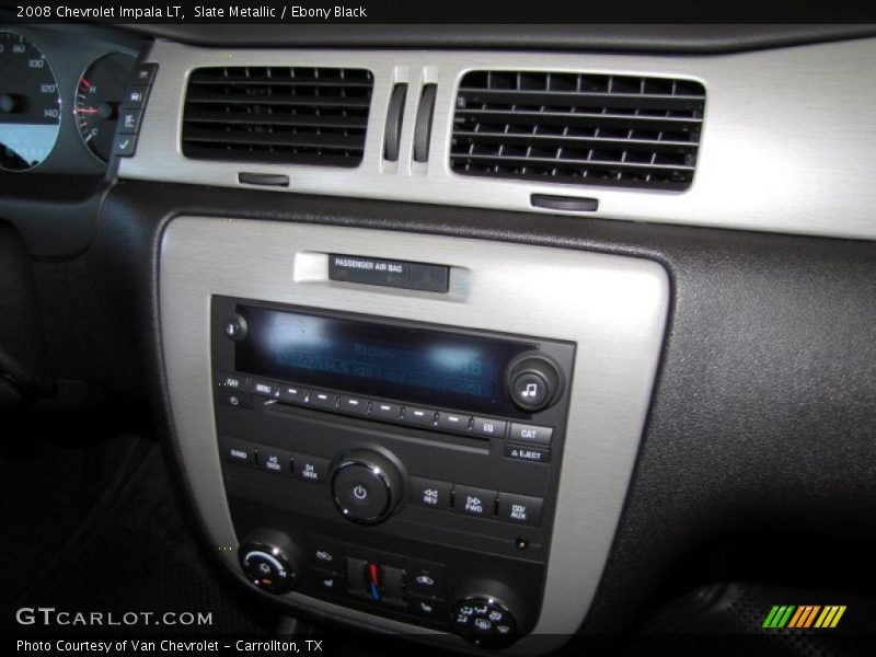 Slate Metallic / Ebony Black 2008 Chevrolet Impala LT