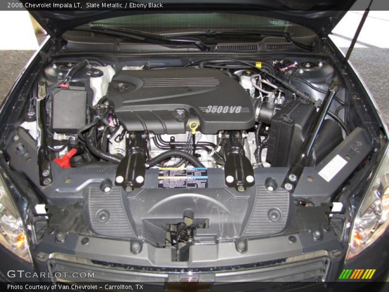 Slate Metallic / Ebony Black 2008 Chevrolet Impala LT