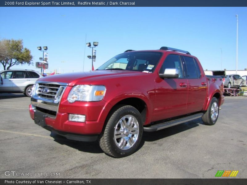 Redfire Metallic / Dark Charcoal 2008 Ford Explorer Sport Trac Limited