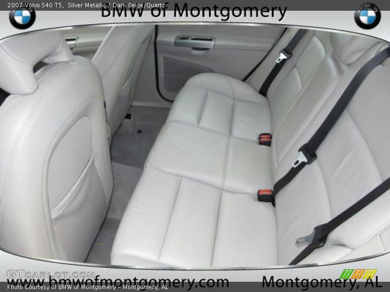 Silver Metallic / Dark Beige/Quartz 2007 Volvo S40 T5