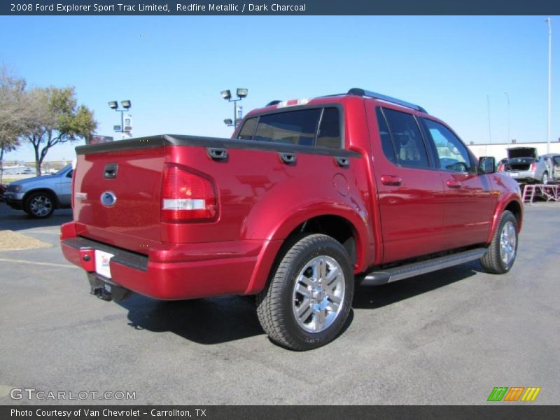  2008 Explorer Sport Trac Limited Redfire Metallic