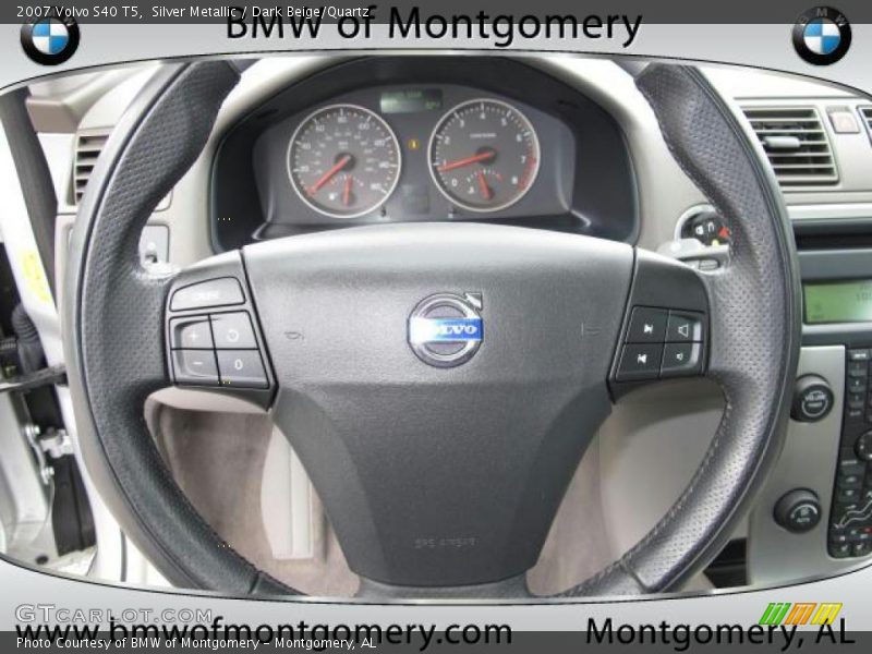 Silver Metallic / Dark Beige/Quartz 2007 Volvo S40 T5