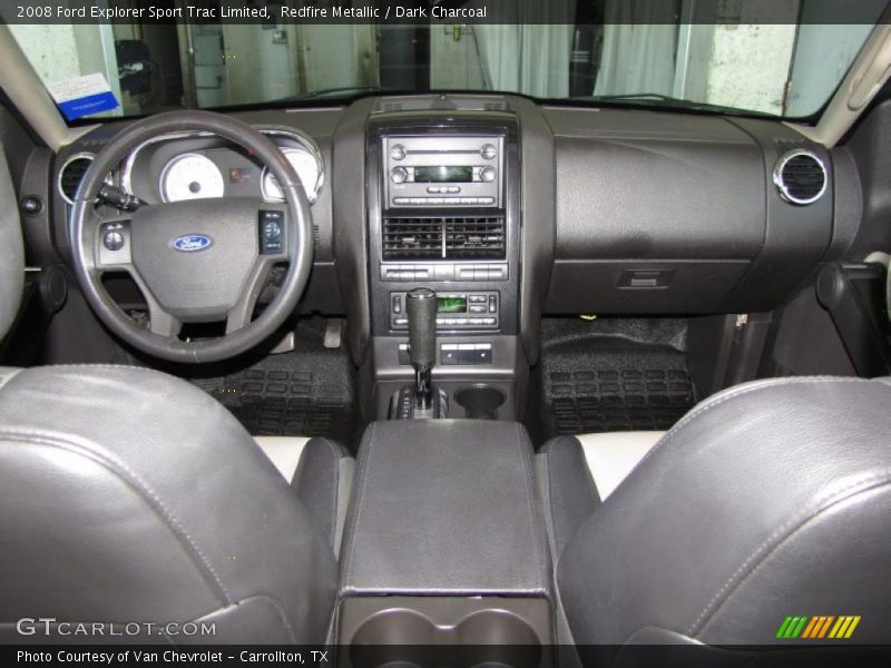 Dashboard of 2008 Explorer Sport Trac Limited