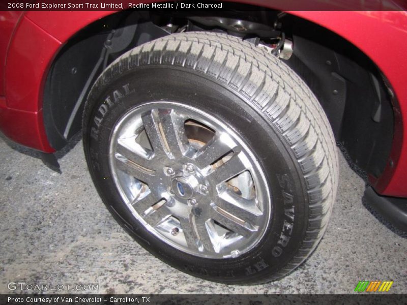 Redfire Metallic / Dark Charcoal 2008 Ford Explorer Sport Trac Limited