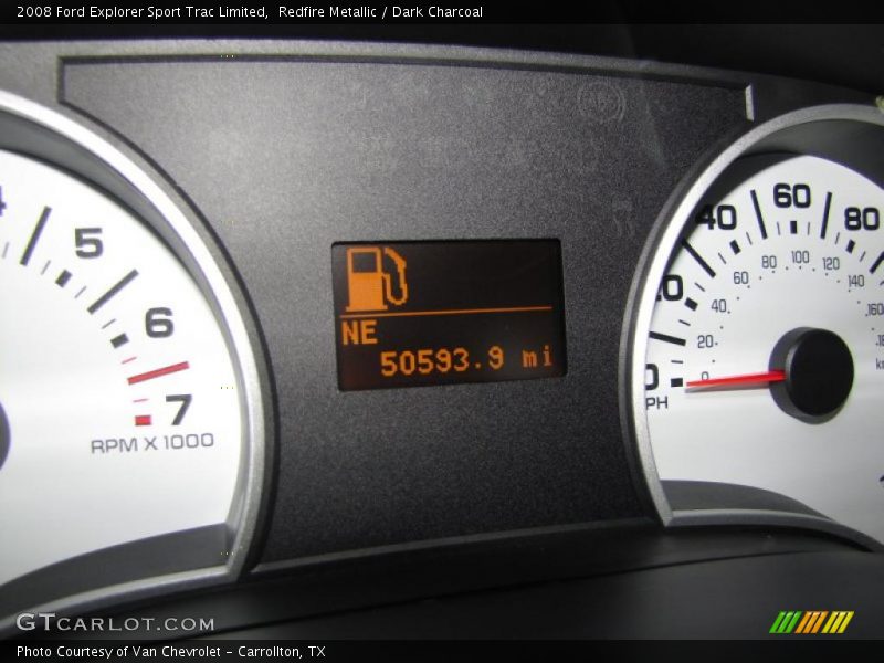 Redfire Metallic / Dark Charcoal 2008 Ford Explorer Sport Trac Limited