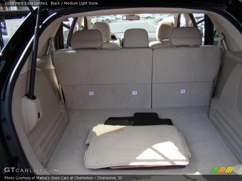 Black / Medium Light Stone 2008 Ford Edge Limited