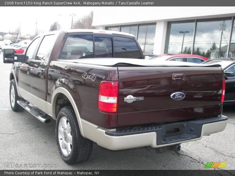 Mahogany Metallic / Tan/Castaño Leather 2008 Ford F150 King Ranch SuperCrew 4x4