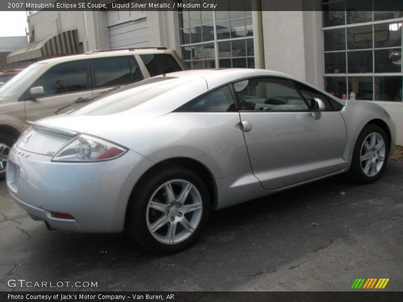 Liquid Silver Metallic / Medium Gray 2007 Mitsubishi Eclipse SE Coupe