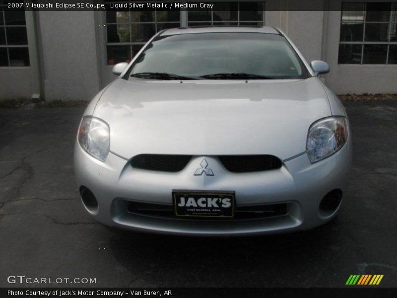 Liquid Silver Metallic / Medium Gray 2007 Mitsubishi Eclipse SE Coupe
