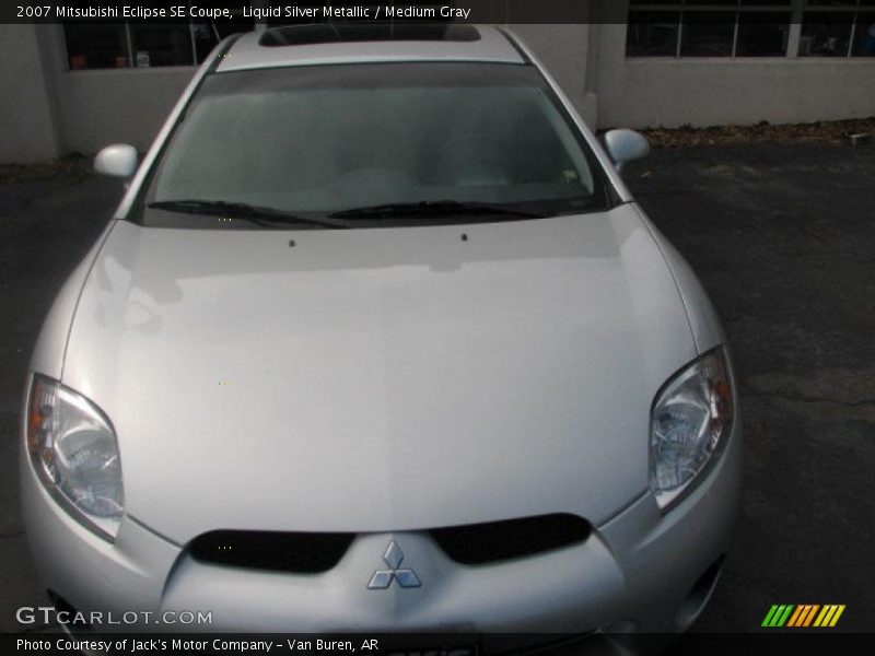 Liquid Silver Metallic / Medium Gray 2007 Mitsubishi Eclipse SE Coupe