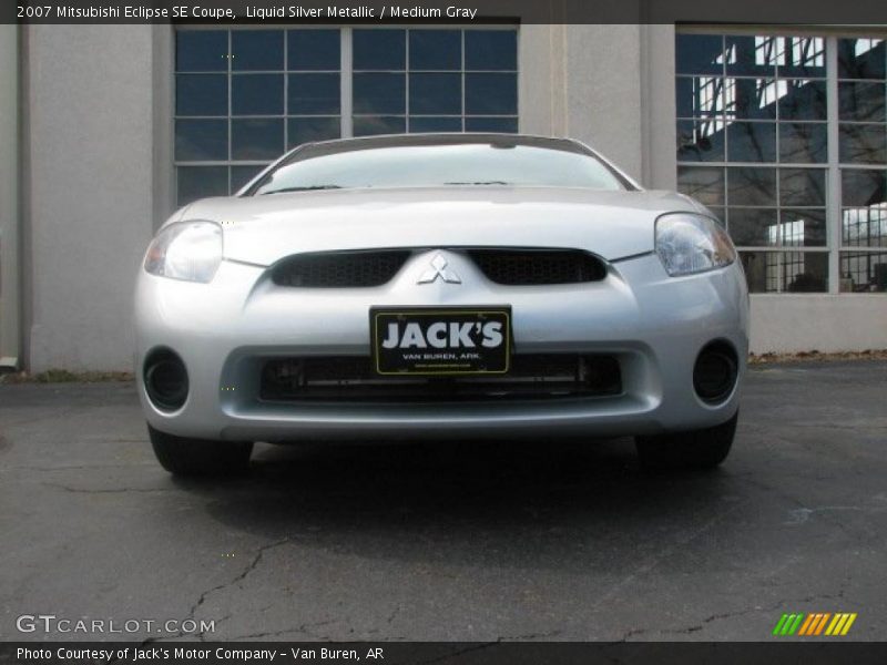 Liquid Silver Metallic / Medium Gray 2007 Mitsubishi Eclipse SE Coupe