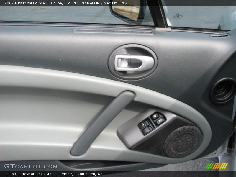 Liquid Silver Metallic / Medium Gray 2007 Mitsubishi Eclipse SE Coupe