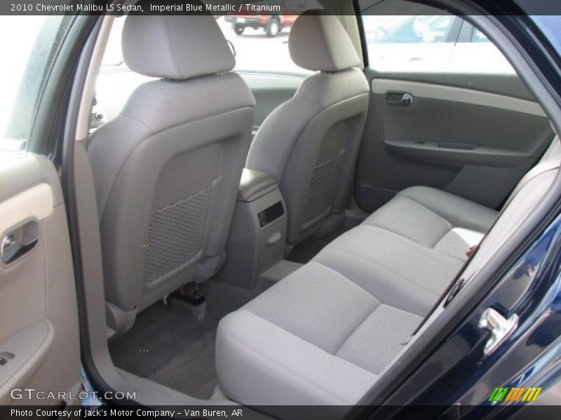 Imperial Blue Metallic / Titanium 2010 Chevrolet Malibu LS Sedan