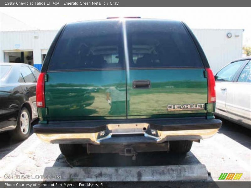 Emerald Green Metallic / Gray 1999 Chevrolet Tahoe LT 4x4