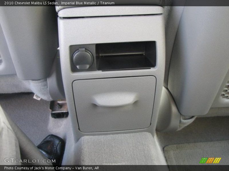 Imperial Blue Metallic / Titanium 2010 Chevrolet Malibu LS Sedan