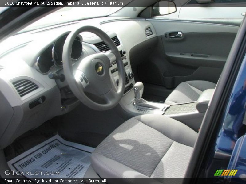  2010 Malibu LS Sedan Titanium Interior