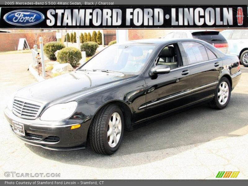 Black / Charcoal 2005 Mercedes-Benz S 500 4Matic Sedan