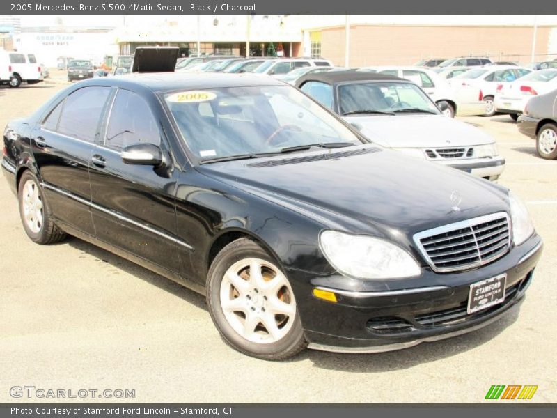 Black / Charcoal 2005 Mercedes-Benz S 500 4Matic Sedan