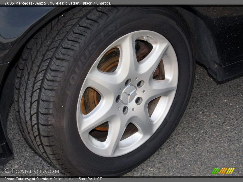 Black / Charcoal 2005 Mercedes-Benz S 500 4Matic Sedan