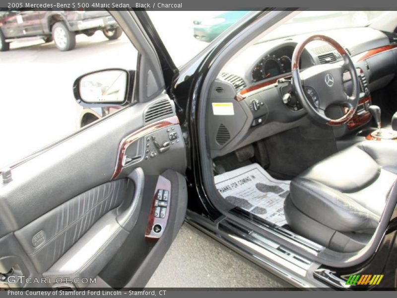  2005 S 500 4Matic Sedan Charcoal Interior