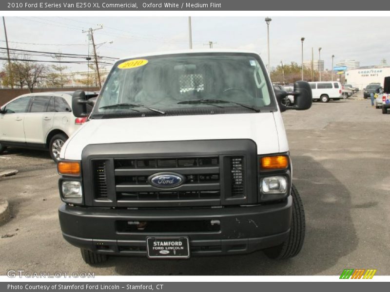 Oxford White / Medium Flint 2010 Ford E Series Van E250 XL Commericial
