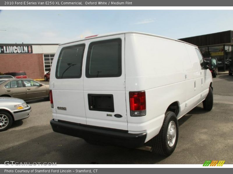 Oxford White / Medium Flint 2010 Ford E Series Van E250 XL Commericial