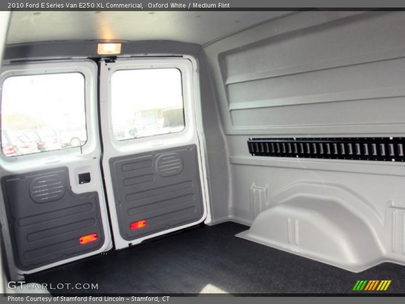 Oxford White / Medium Flint 2010 Ford E Series Van E250 XL Commericial