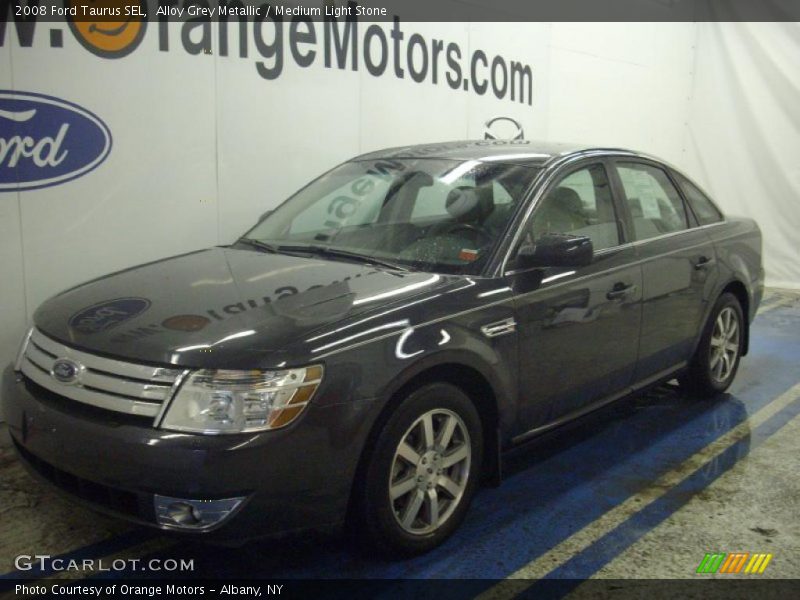 Alloy Grey Metallic / Medium Light Stone 2008 Ford Taurus SEL