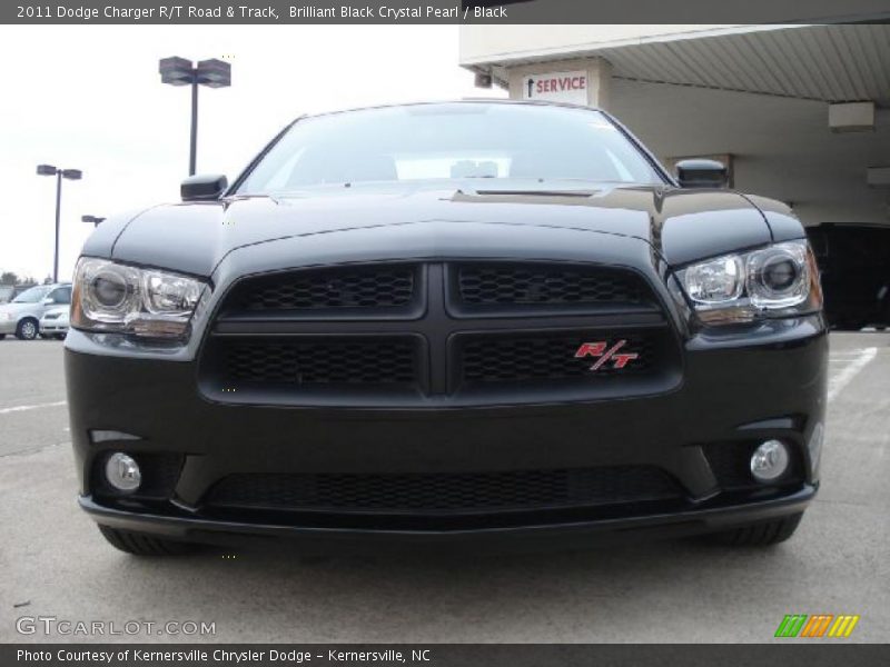 Brilliant Black Crystal Pearl / Black 2011 Dodge Charger R/T Road & Track