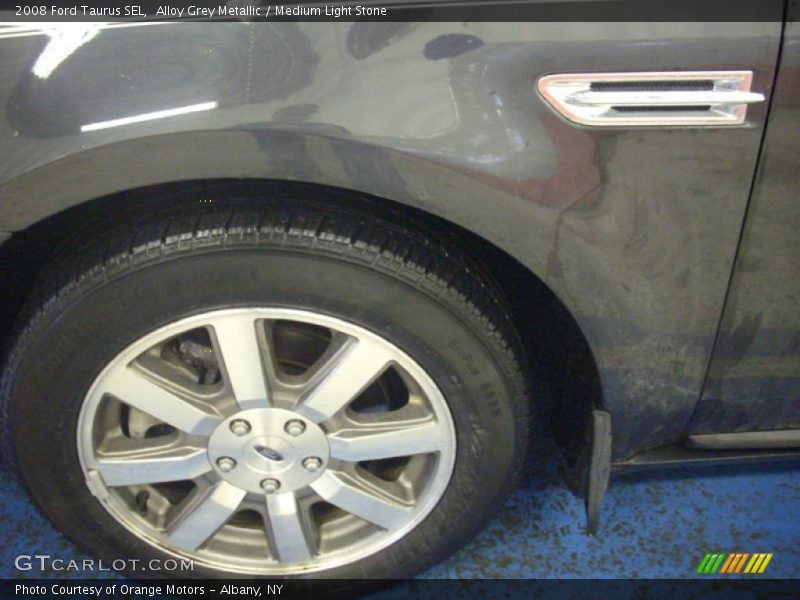 Alloy Grey Metallic / Medium Light Stone 2008 Ford Taurus SEL