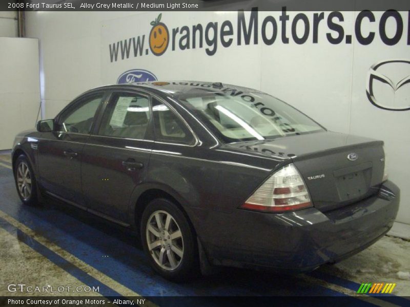 Alloy Grey Metallic / Medium Light Stone 2008 Ford Taurus SEL