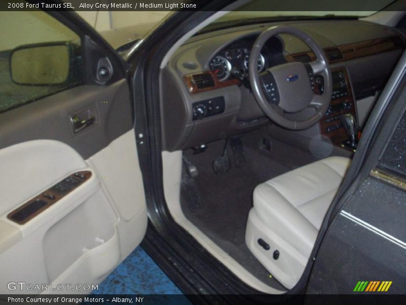 Alloy Grey Metallic / Medium Light Stone 2008 Ford Taurus SEL