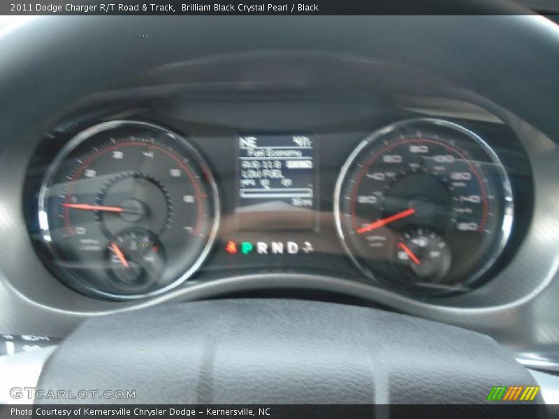 Brilliant Black Crystal Pearl / Black 2011 Dodge Charger R/T Road & Track