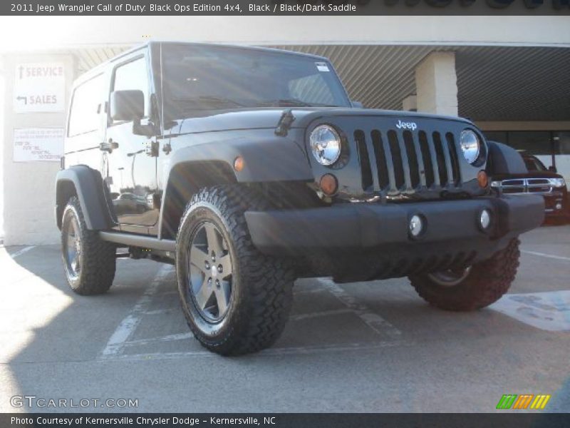 Black / Black/Dark Saddle 2011 Jeep Wrangler Call of Duty: Black Ops Edition 4x4