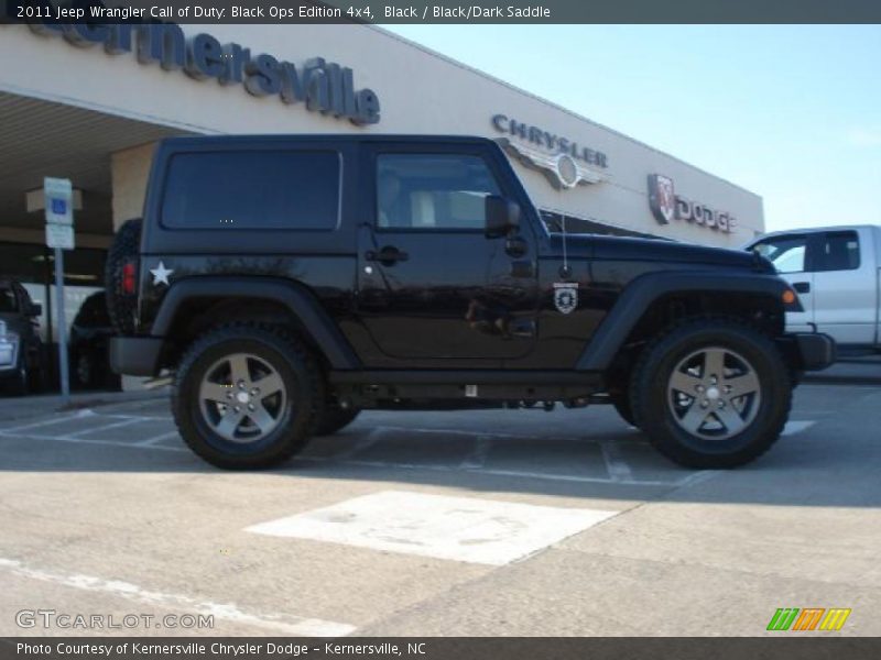 Black / Black/Dark Saddle 2011 Jeep Wrangler Call of Duty: Black Ops Edition 4x4