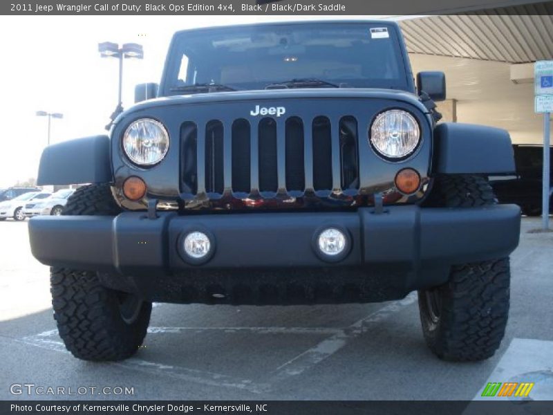 Black / Black/Dark Saddle 2011 Jeep Wrangler Call of Duty: Black Ops Edition 4x4