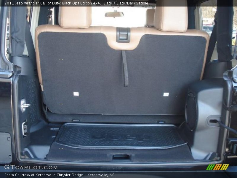 Black / Black/Dark Saddle 2011 Jeep Wrangler Call of Duty: Black Ops Edition 4x4