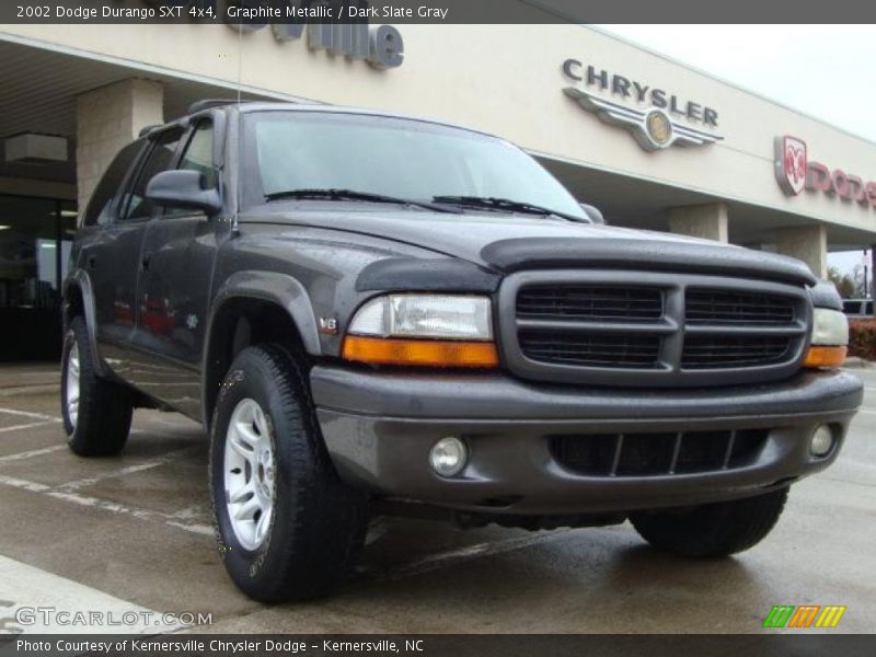 Graphite Metallic / Dark Slate Gray 2002 Dodge Durango SXT 4x4