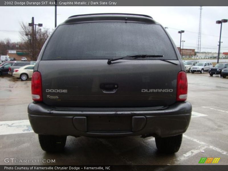 Graphite Metallic / Dark Slate Gray 2002 Dodge Durango SXT 4x4