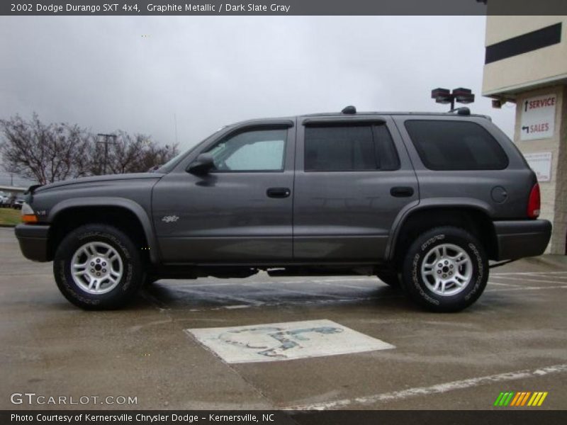 Graphite Metallic / Dark Slate Gray 2002 Dodge Durango SXT 4x4