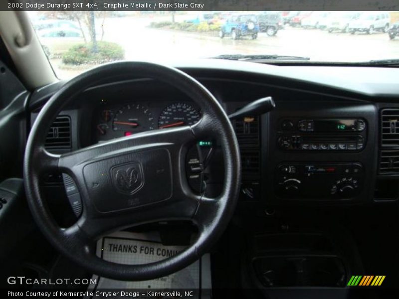 Graphite Metallic / Dark Slate Gray 2002 Dodge Durango SXT 4x4