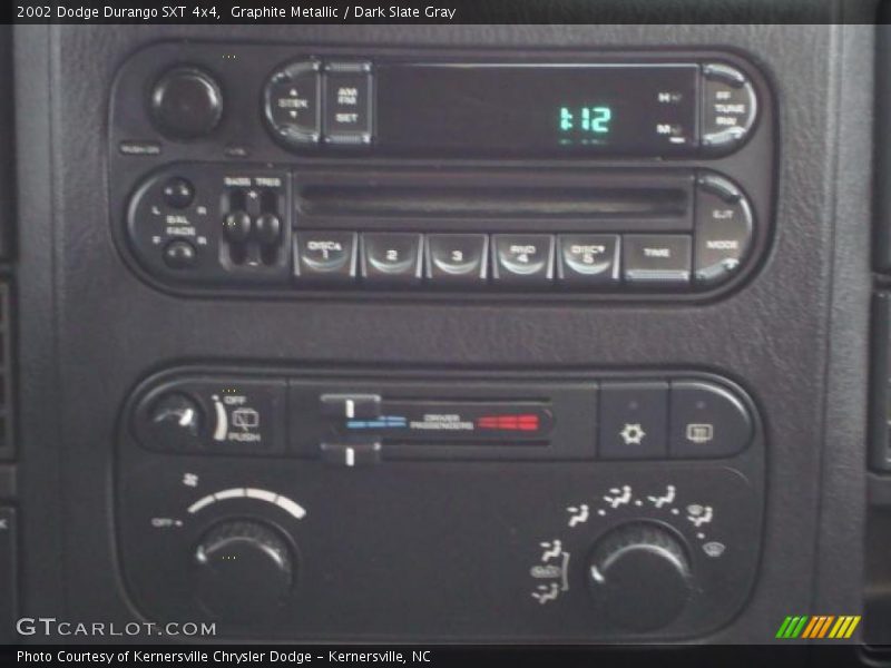 Graphite Metallic / Dark Slate Gray 2002 Dodge Durango SXT 4x4