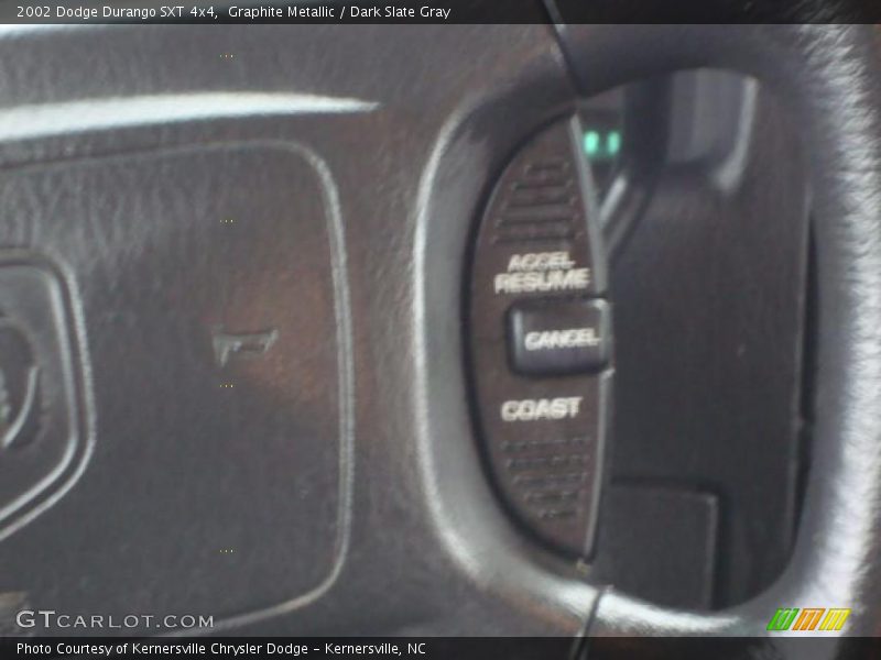 Graphite Metallic / Dark Slate Gray 2002 Dodge Durango SXT 4x4